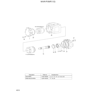 31LB-00400 Hydraulic Piston Pump HL770-7A HL770-9S Main Pump For Wheel Loader 0