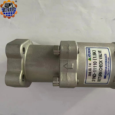 Bản gốc 31ND-11110 Hyundai Check Valve Assy cho máy đào R500/520